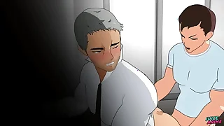 (gay) Novinho teve que fuder o chefe pra conseguir um contrato com time de futebol europeu BARA YAOI